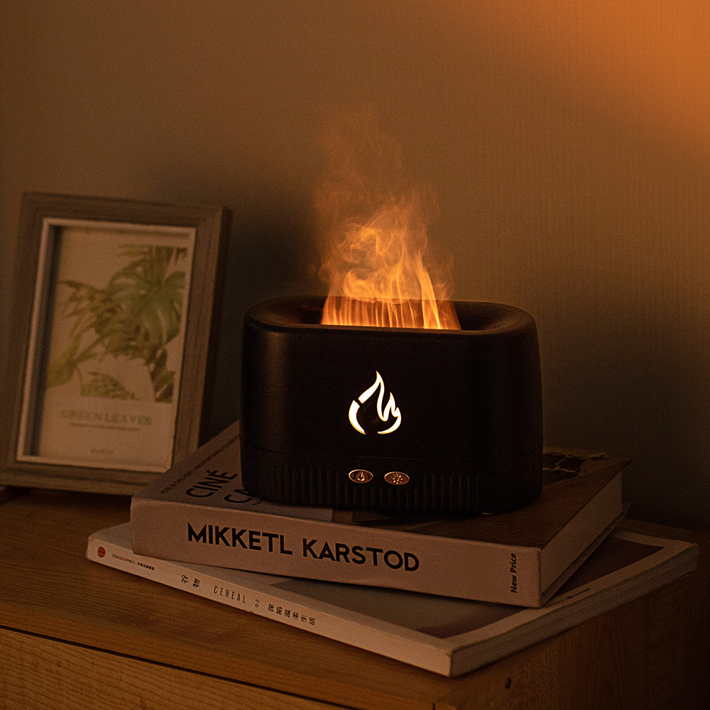 Difusor de aromas con humidificador de llama, silencioso, para el hogar y el dormitorio, a precio de fábrica