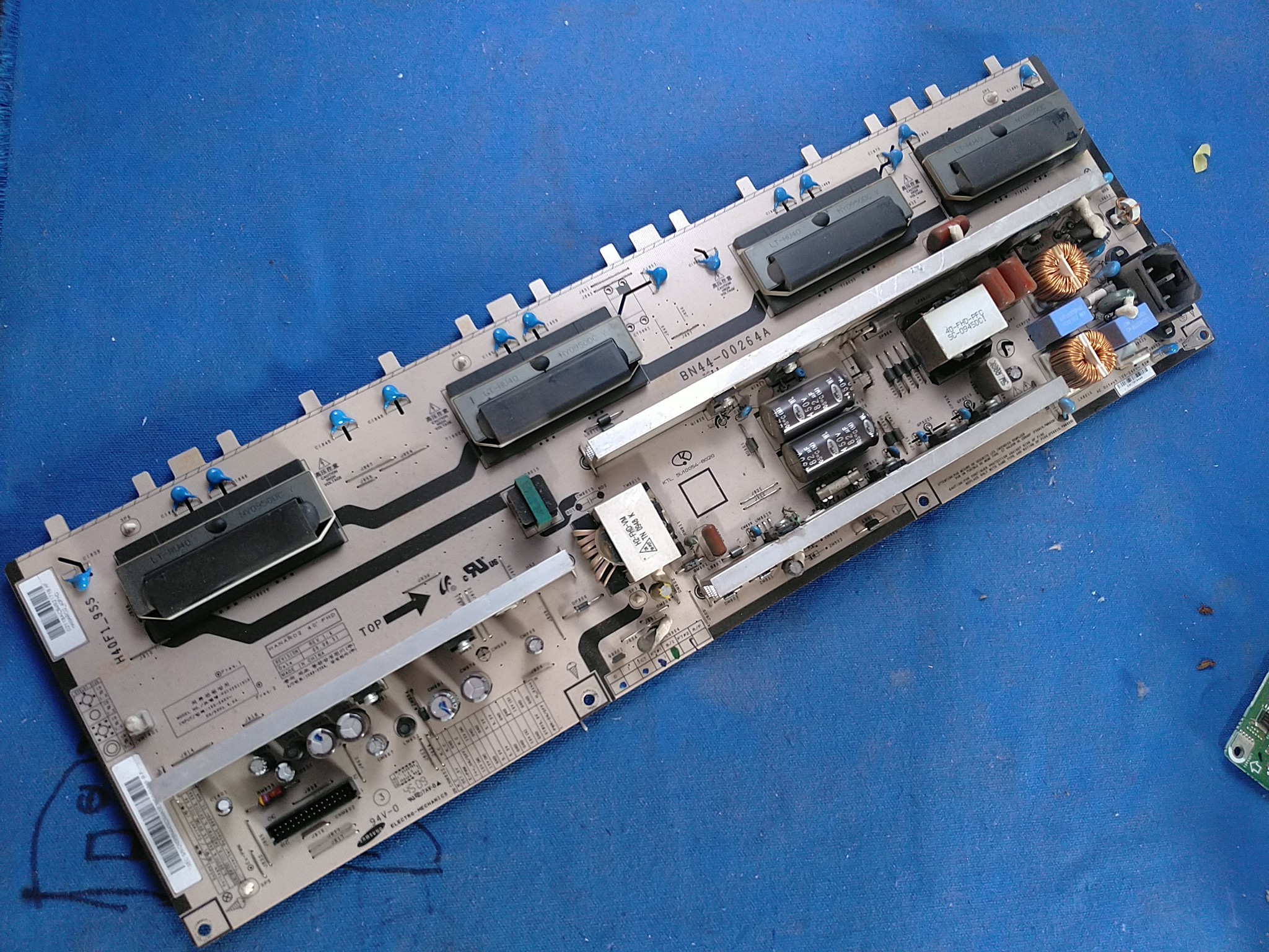 Placa de alimentación Samsung LA40B530P7R LA40B550K1F