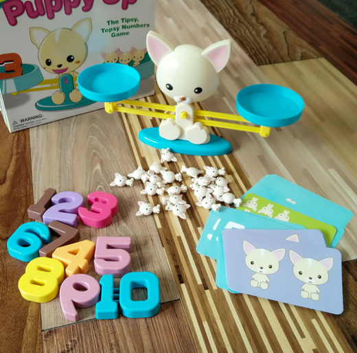 Juguetes digitales de suma y resta para niños Monkey Balance