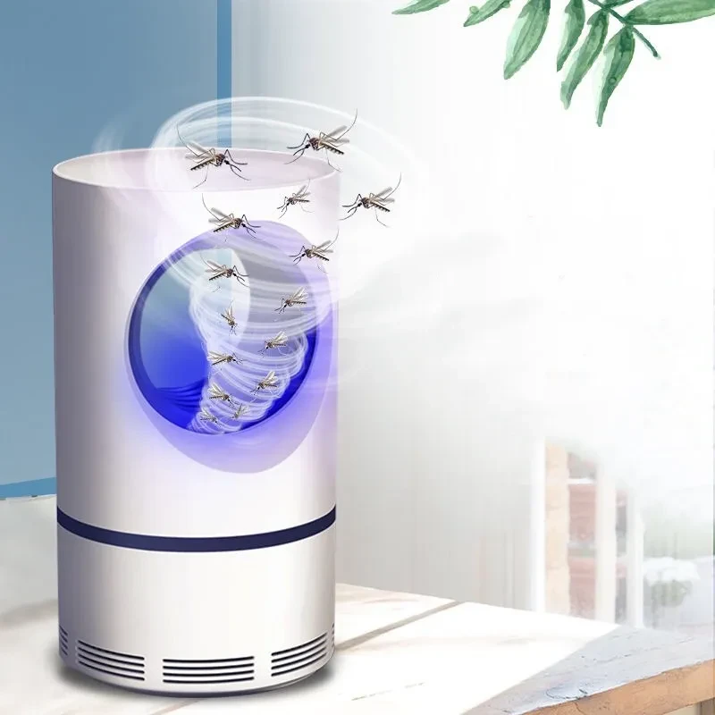 USB Mosquito Electronic Killer LED Lamp Electrical Insect Flies Anti Lantern Fly Trap For Camping Indoor Bug Zapper Light Garden