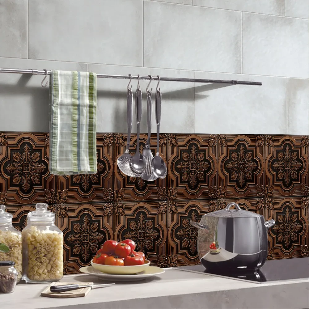 Leaf Mosaic Tiles