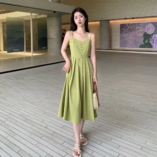 Sage Green Dress