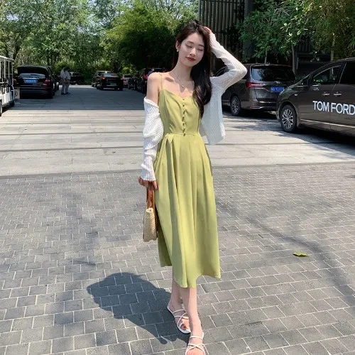 Sage Green Dress