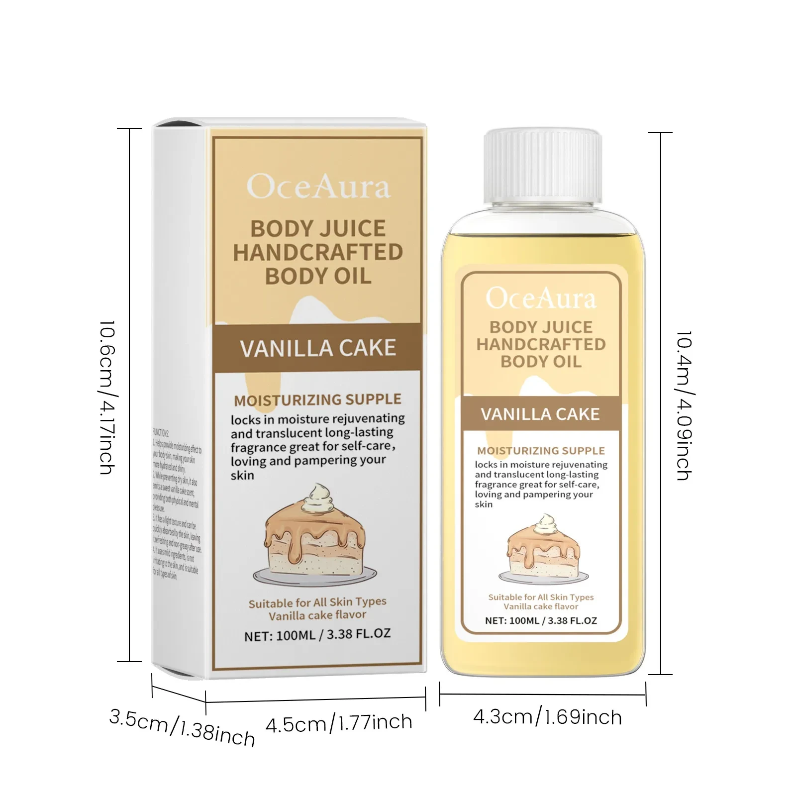 OCEAURA Body Juice Handcrafted Body Oil