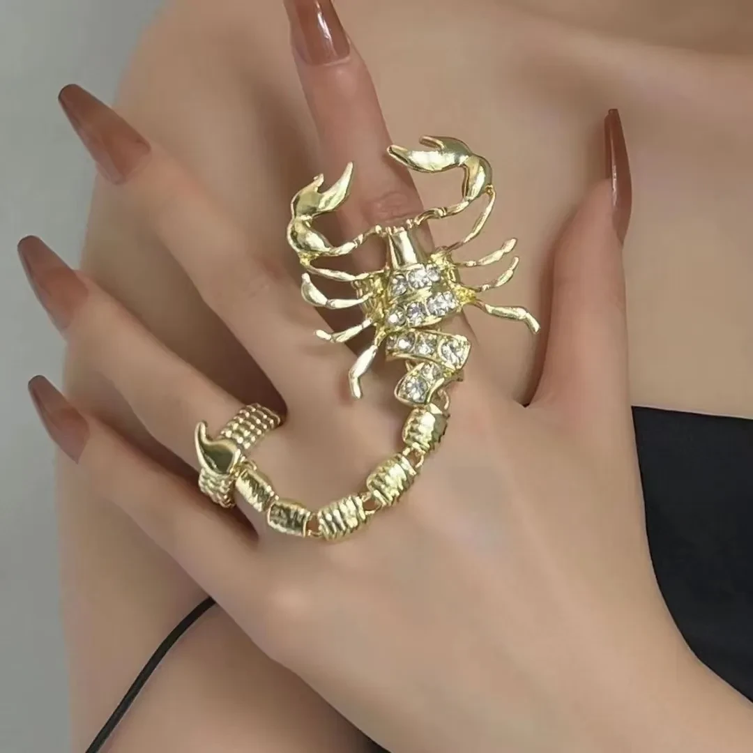 Retro Scorpion Ring Euramerican Style Personality Domineering
