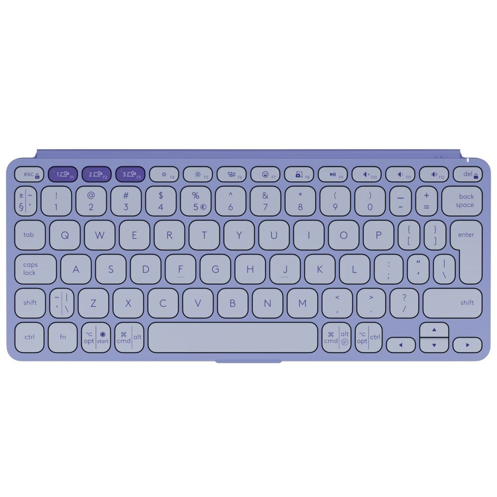 Logitech Keys-To-Go 2 Portable Wireless Keyboard Universal - LILAC