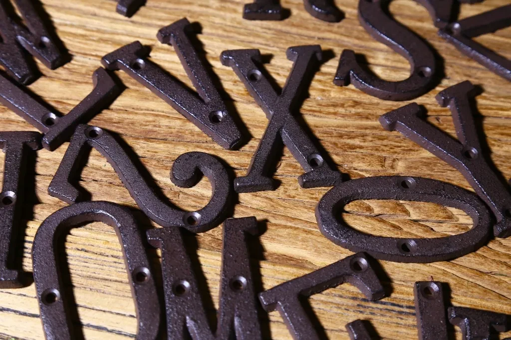 Iron On Letters