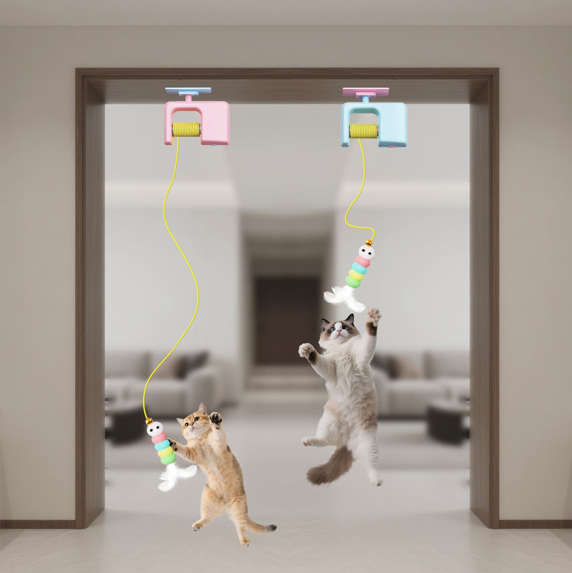 Hanging Door Toy Hanging Cat Teaser