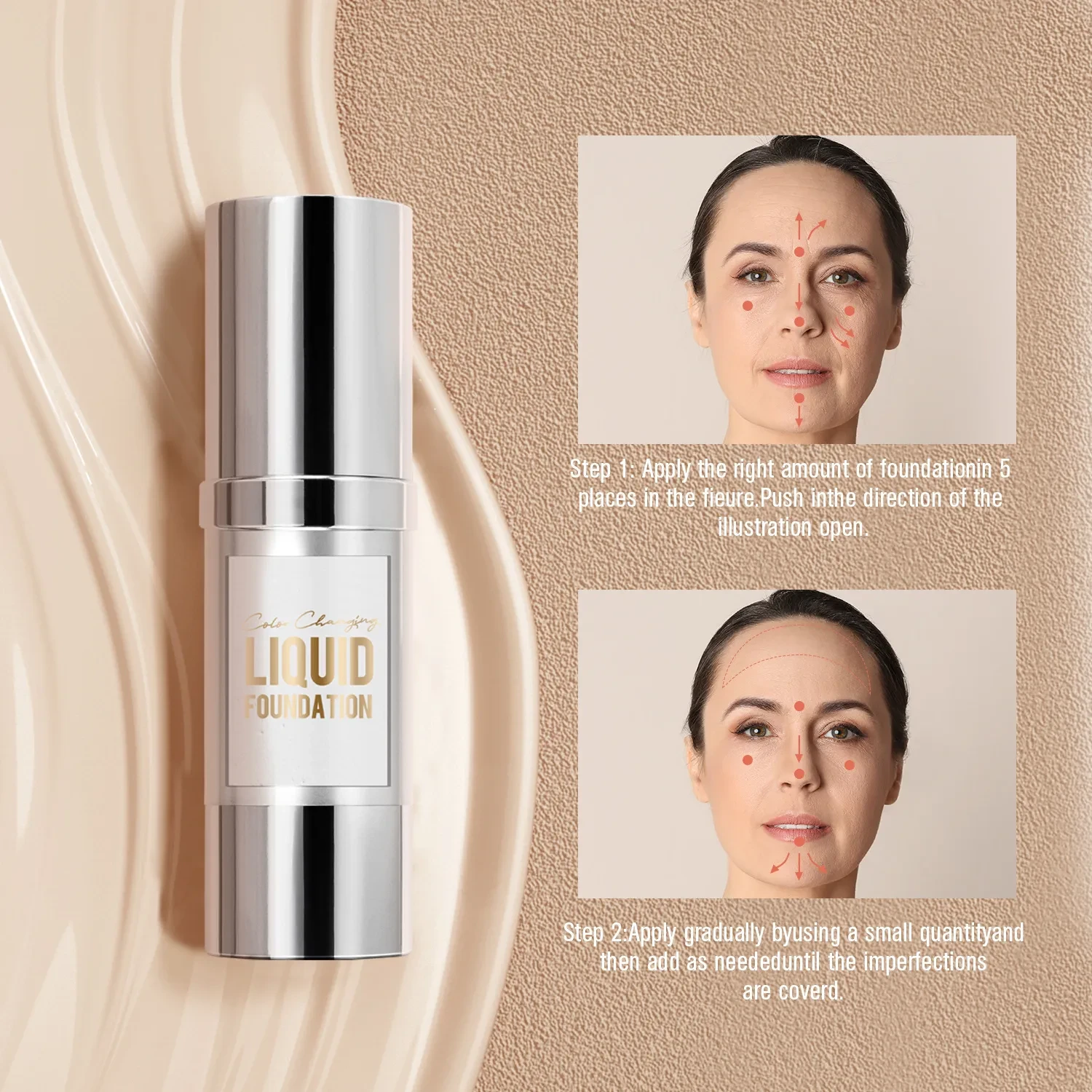 COLOR CHARGING Liquid Foundation