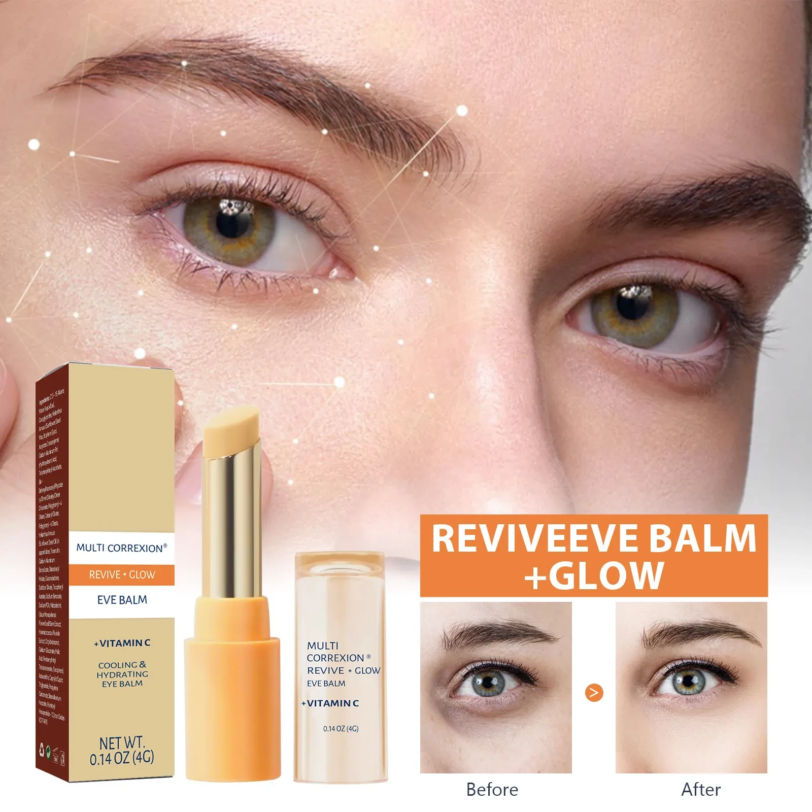 Fade Eye Corner Fine Lines Fishtail Lines Eye Cream Stick 4G