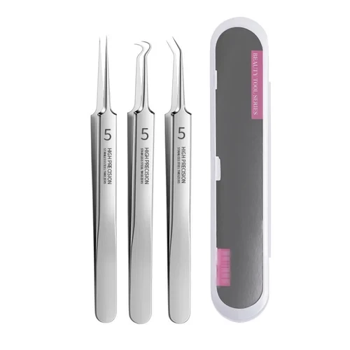 🔥Professional Facial Blackhead Remover Tweezers