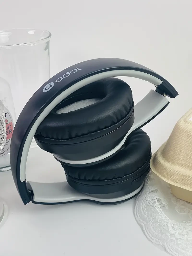 ASUS Wireless Over-Ear Headphones – Noise Isolation, Foldable Design, Built-In Microphone for Gaming and Music
