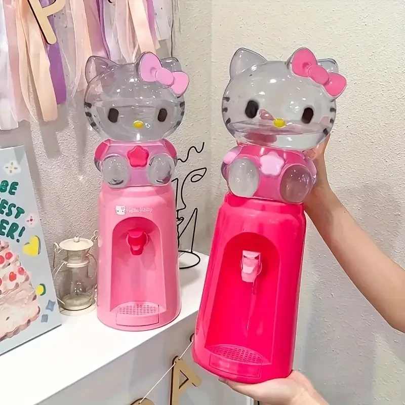 Sanrio Hello Kitty Mini Water Bottle – Cute, Portable Water Dispenser with Easy Grip Handle