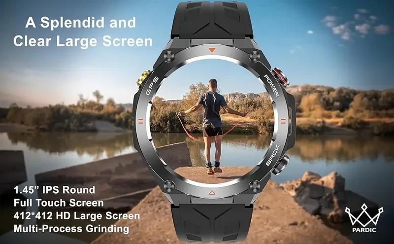 JJMMK GPS Sports Smart Watch – Advanced Functionality for Sports, Fitness, and Outdoor Adventures