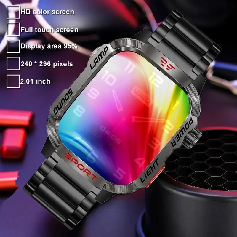 COIUSOR Sturdy and Durable Outdoor Smartwatch: The Ultimate Fitness and Adventure Companion