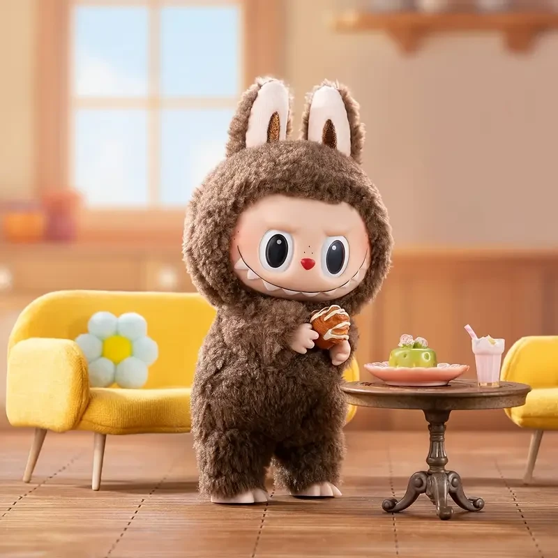 POP MART Labubu 1.0 Series Mystery Box: Adorable Bunny-Ear Plush Keychain with Collectible Figurine