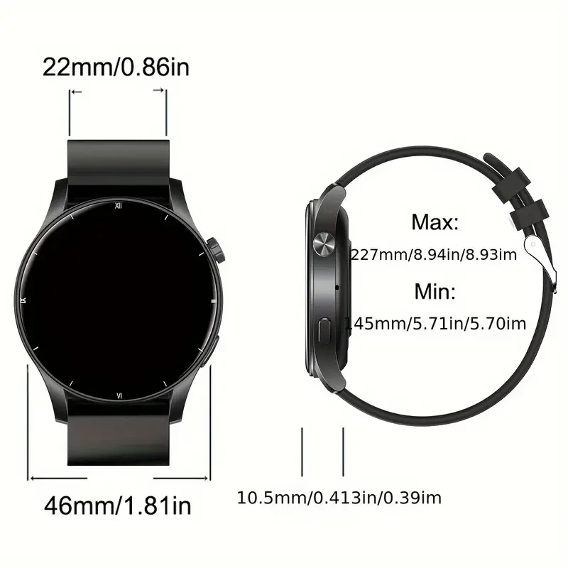 COIUSOR High-Quality Smartwatch for Men: The Ultimate Companion for an Active Lifestyle