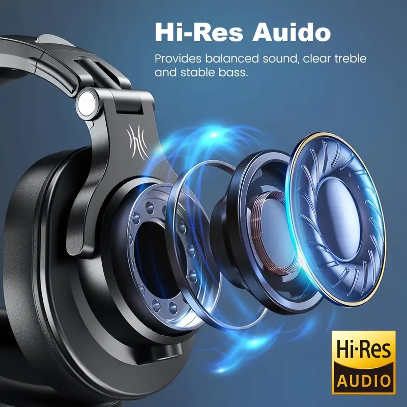 OneOdio A71m Professional Studio & Gaming Headset – Over-Ear Wired Headphones with Boom Microphone