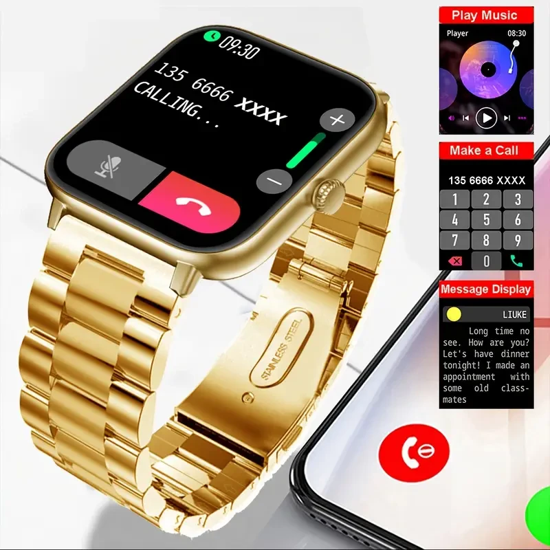 COIUSOR G90 Smartwatch – 4.6cm HD Display, Wireless Calling & 100+ Sports Modes