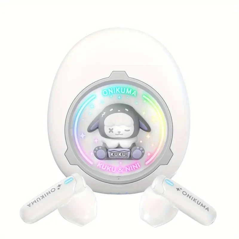 ONIKUMA Wireless 5.4 In-Ear Gaming Headset – No-Latency Audio, Noise-Cancelling Mic & Type-C Charging