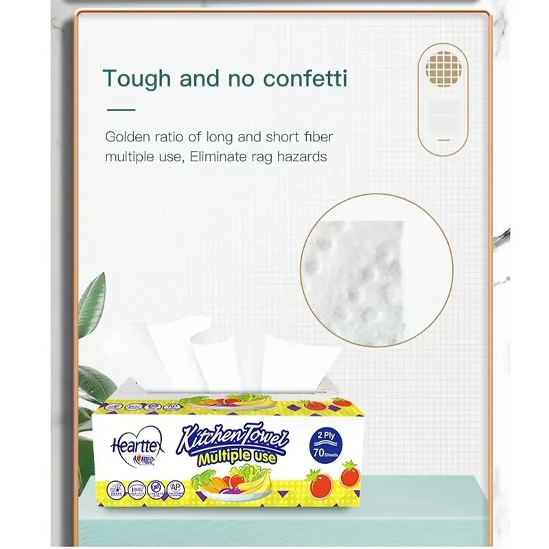 Hearttex Kitchen Towel – 12 Bags / 840 Sheets