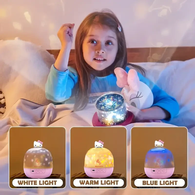 Sanrio Hello Kitty 360° LED Projection Lamp