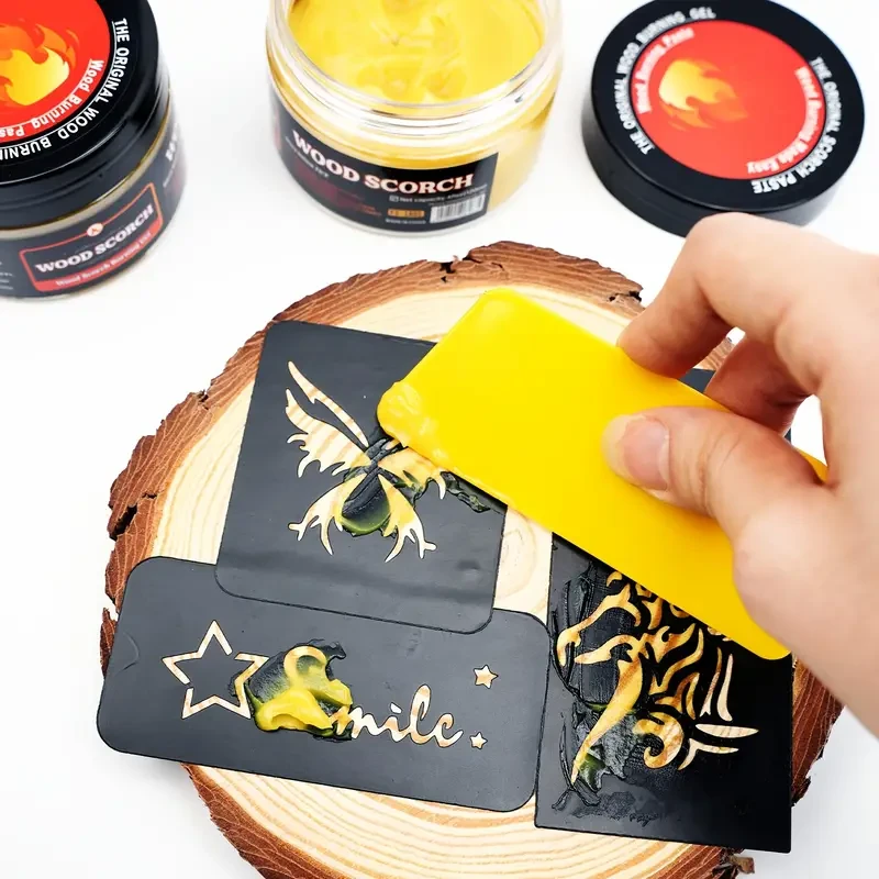 FLYSEA Scorch Burning Gel 4oz (120ml) — Precision Wood-Burning Effects Without a Soldering Iron