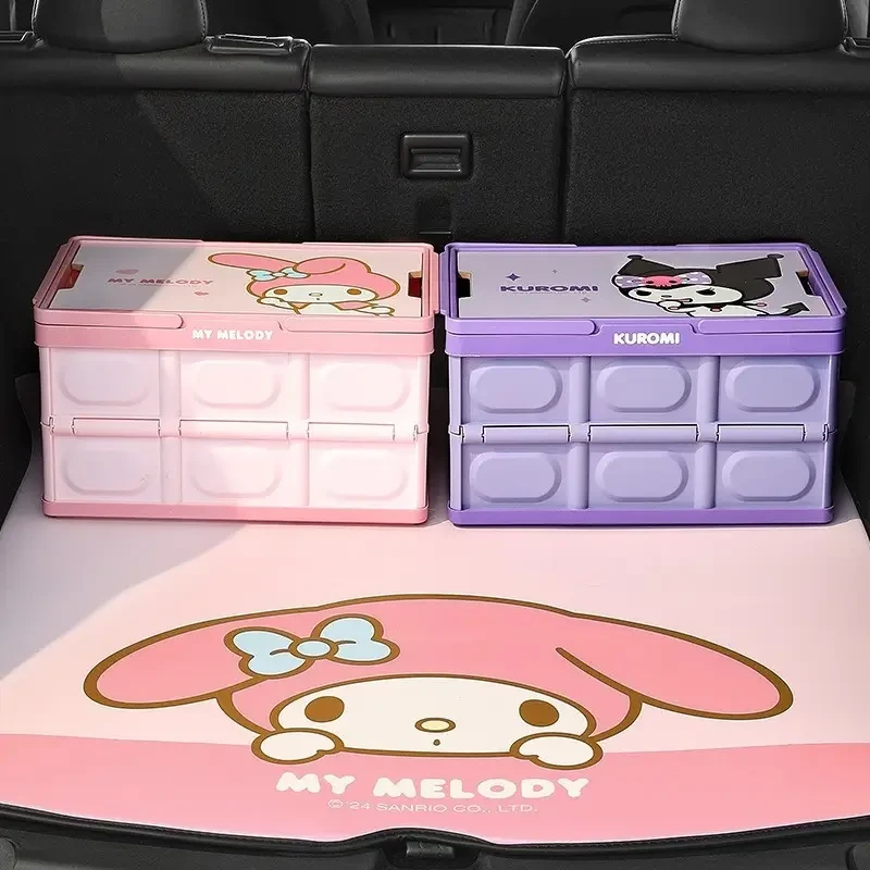 KT Folding Storage Basket (4-Piece Set) — Hello Kitty & My Melody