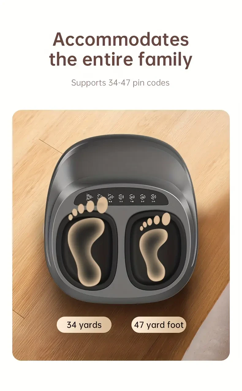 MASSTECK Shiatsu Foot Massager with Heat — Deep Kneading Relief for Home & Office