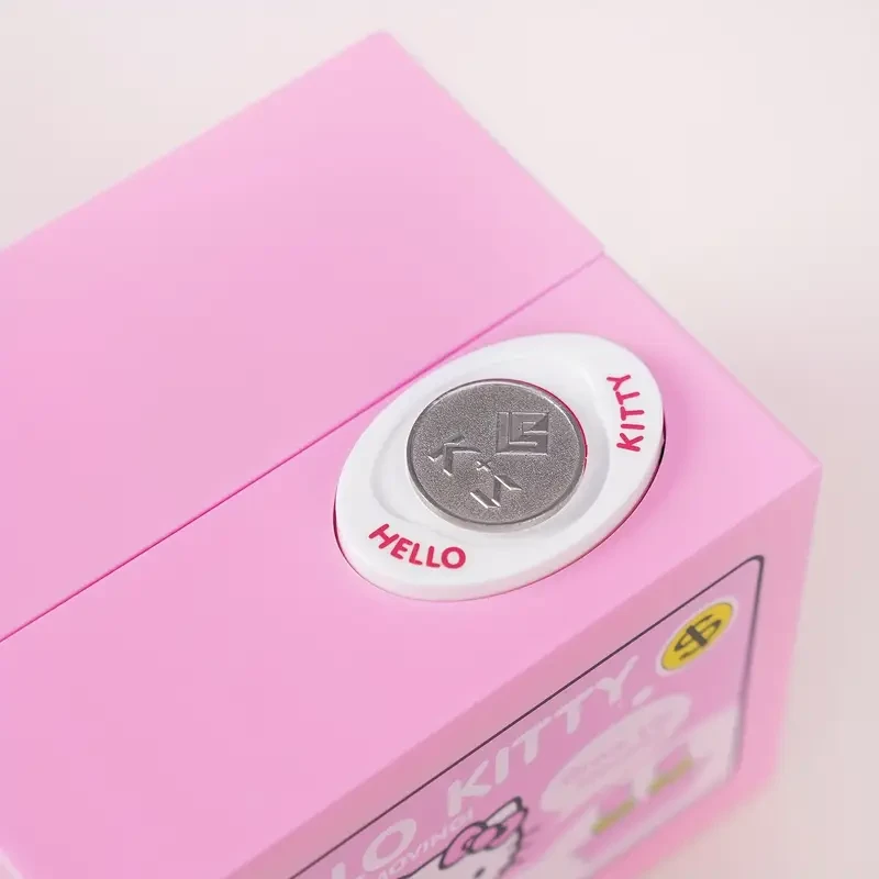 Sanrio Hello Kitty “Stealing Coin” Penny Bank — Cute Kitten Money Box (No Batteries)
