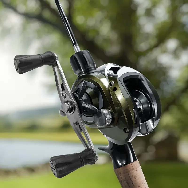 Ghosthorn Green Spinning Fishing Reel — Quick-Change Drag, Heavy-Duty, Salt & Freshwater