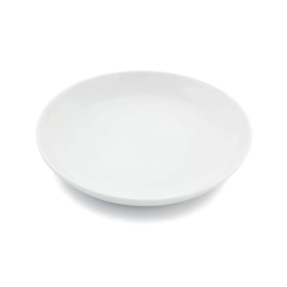 Crockery Plate Shallow White 11"