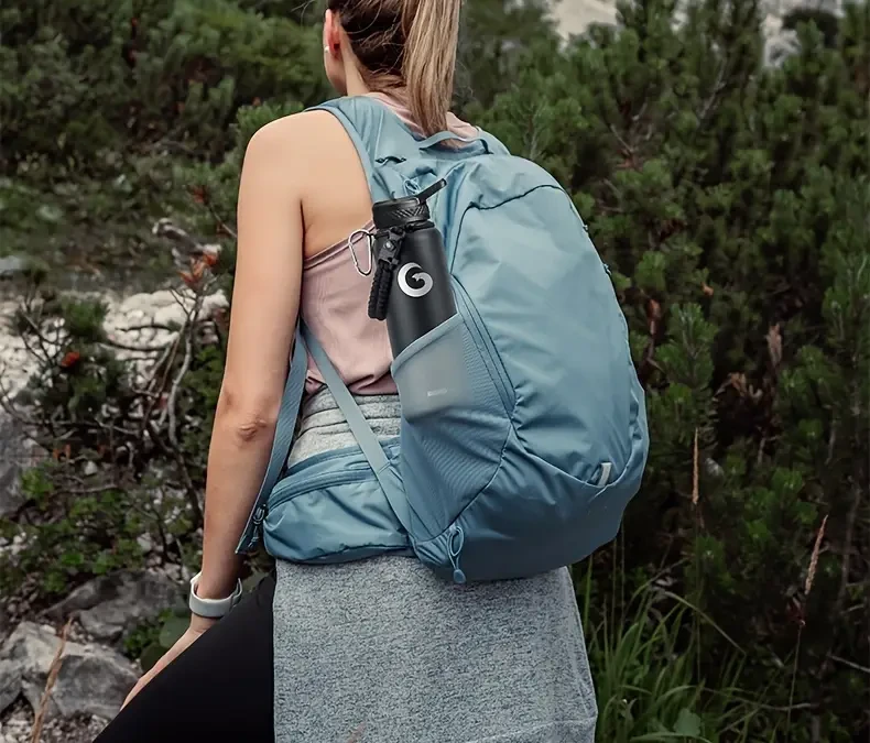 BIGRD Triple-Vacuum Insulated Water Bottle — 40oz (1.18 L) / 64oz (1.89 L) / 1.8 L, with Paracord Handle & Straw Spout