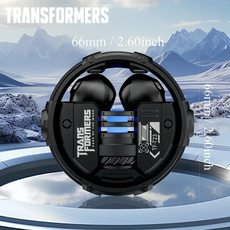 TRANSFORMERS 2024 Wireless Earbud Headphones — Type-C USB Charging, Dual HD Stereo, Long-Lasting Playtime