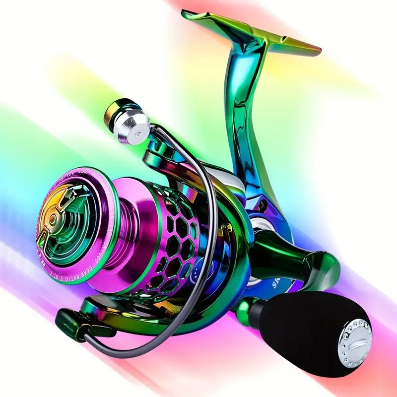 BILLINGS SK 1000–6000 Series Spinning Reel — 5.0:1 / 4.7:1 Gear Ratio, 22 lb Max Drag, CNC Metal Rocker