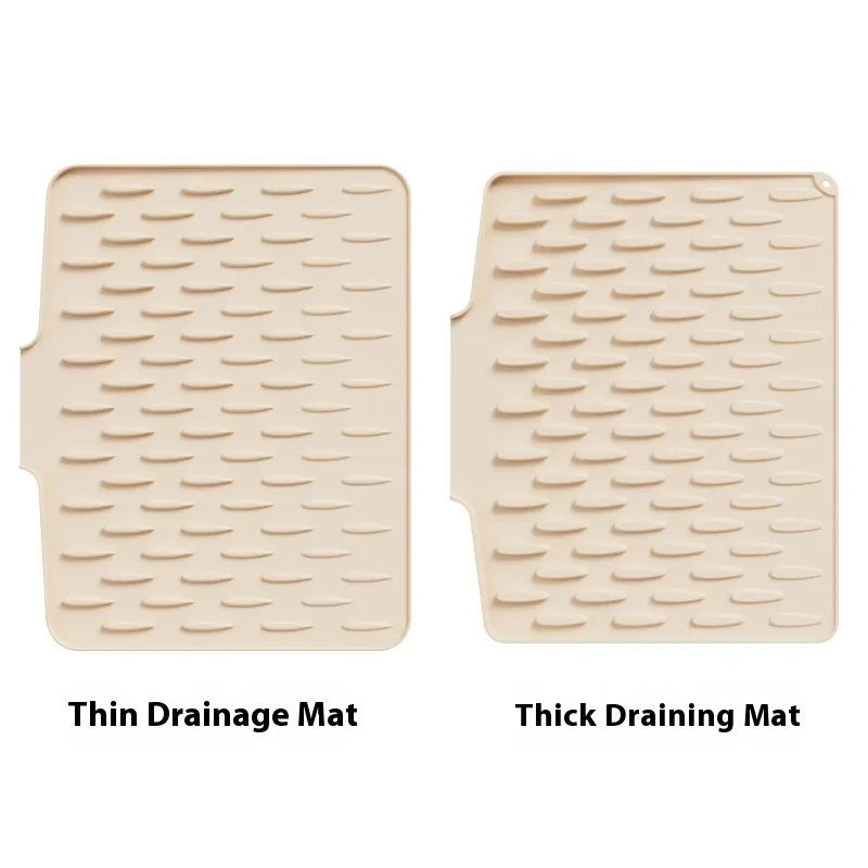 Sloped Silicone Draining Mat – Heat-Proof & Non-Slip