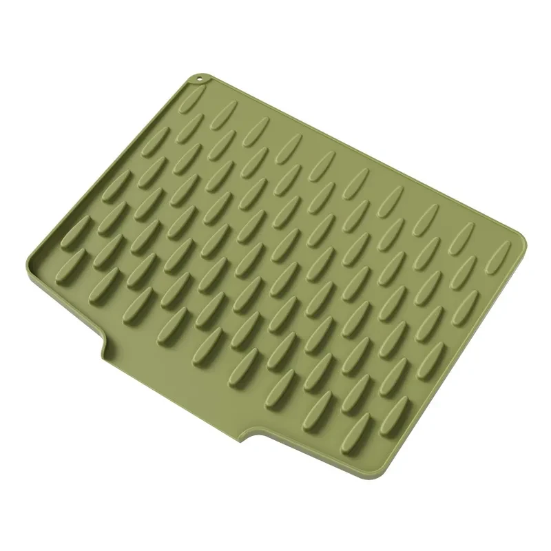 Sloped Silicone Draining Mat – Heat-Proof & Non-Slip