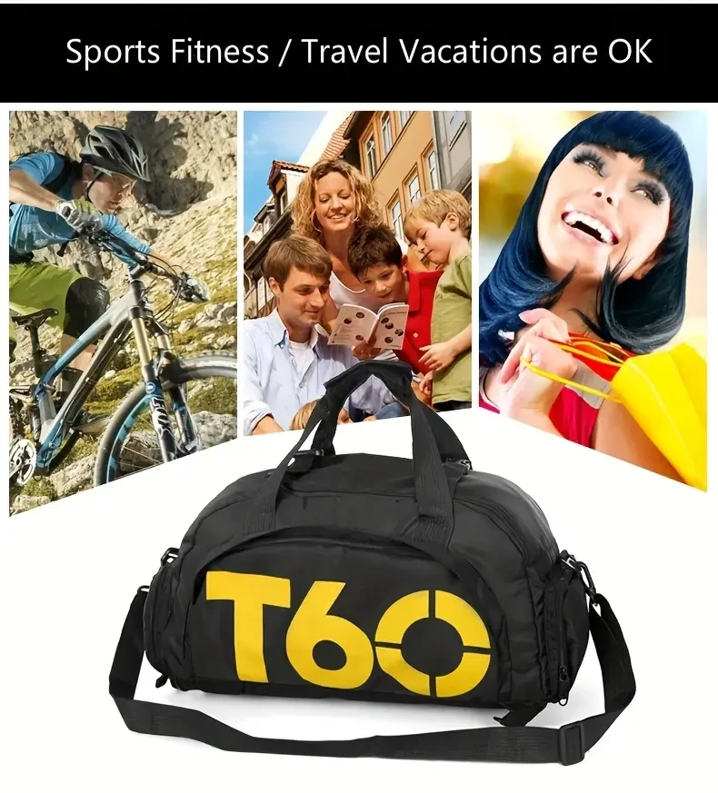 T 6 Ultralight Sports & Travel Gym Bag — Portable, Durable, All-Day Carry