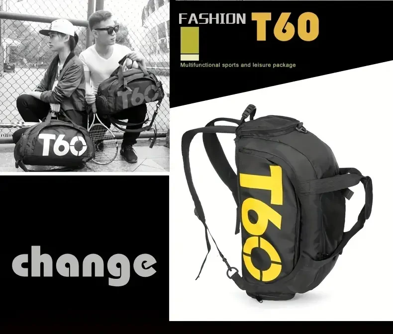 T 6 Ultralight Sports & Travel Gym Bag — Portable, Durable, All-Day Carry