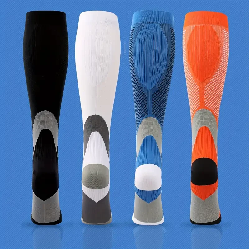 GOCHROFEI Compression Socks (Set of 3) — Unisex Support for Running, Travel & Team Sports