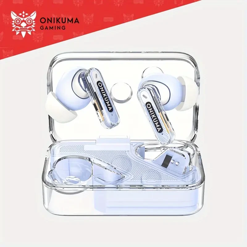 ONIKUMA Wireless Noise-Canceling In-Ear Headphones – Powerful Sound, Long Battery Life & Comfort for Gaming and Sports