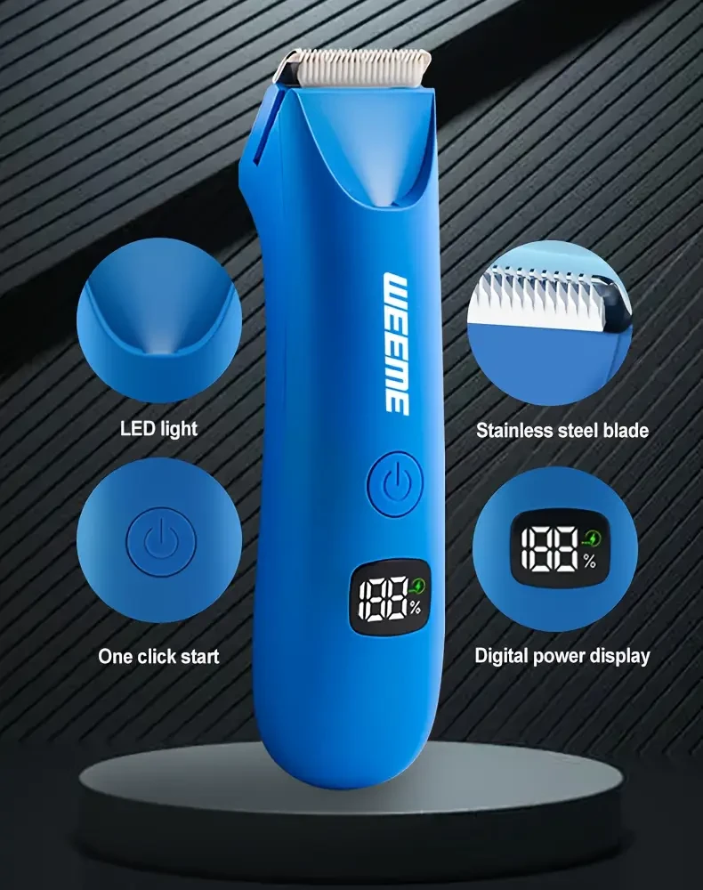 WEEME Men’s Body Hair Trimmer – Safe, Powerful & Precise Grooming for Every Man