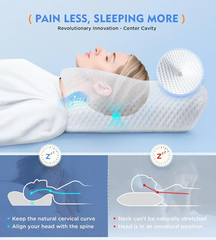 Memory Foam Neck Pillow