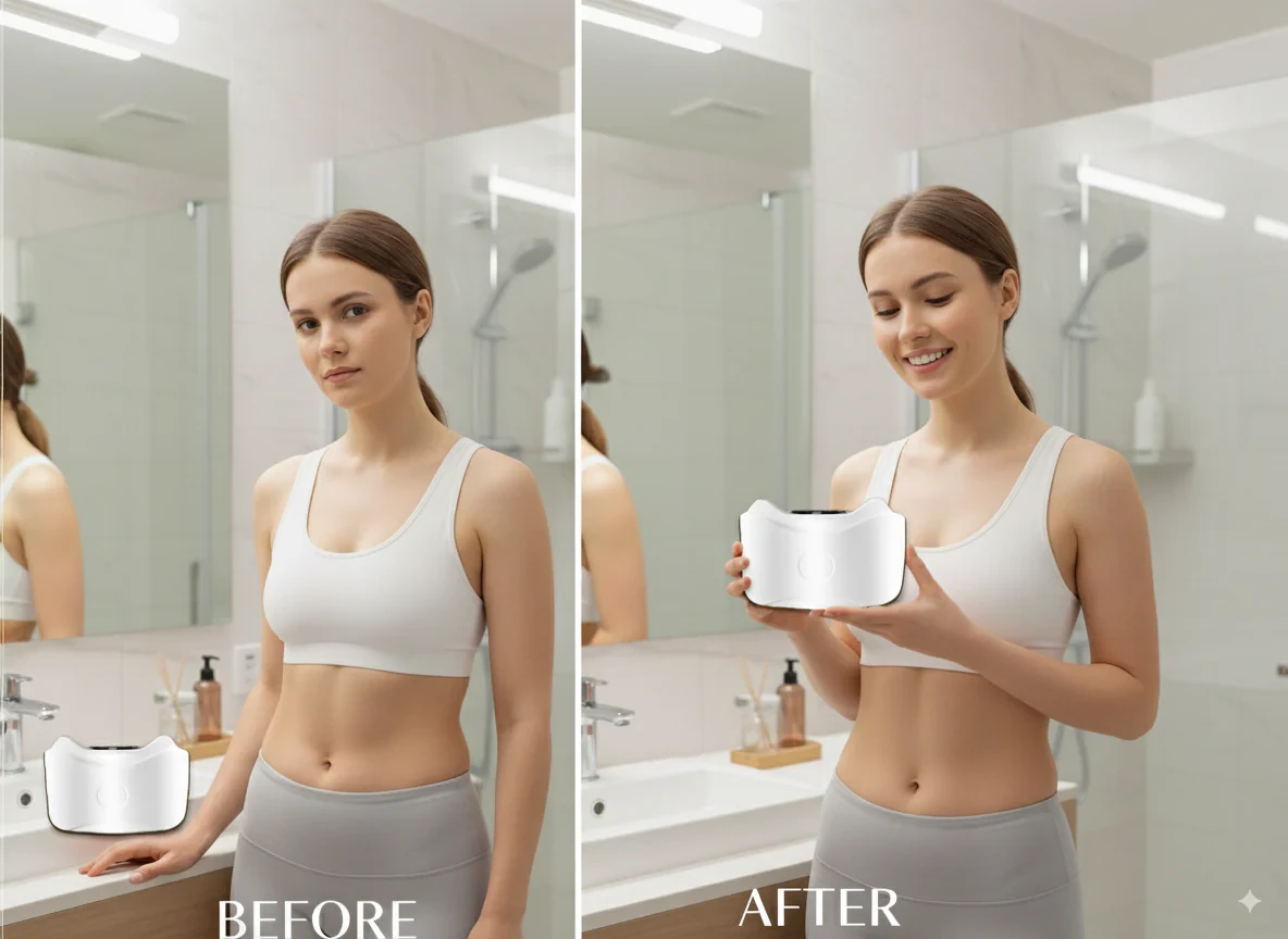 Electric Wireless Abdominal Massager