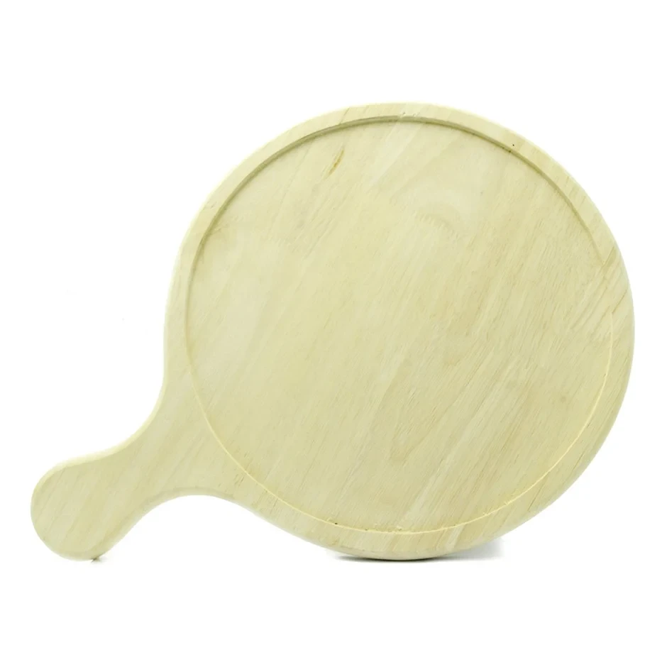 Wooden Pizza Board with Handle 11'