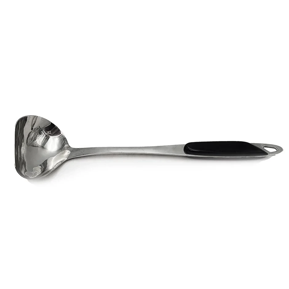 Crome Soup Ladle with Pourer #6