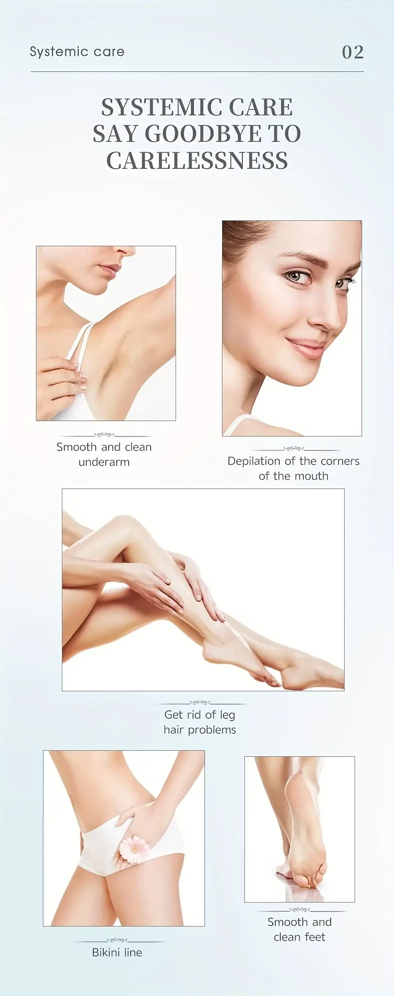 KEMEI KM-189B Electric Hair Remover – Smooth, Fast & Portable