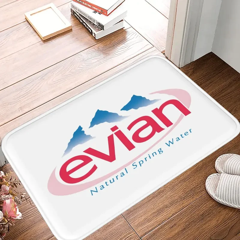 Evian Branded Logo Bath Rug & Carpet – Plush, Premium & Refreshingly Stylish