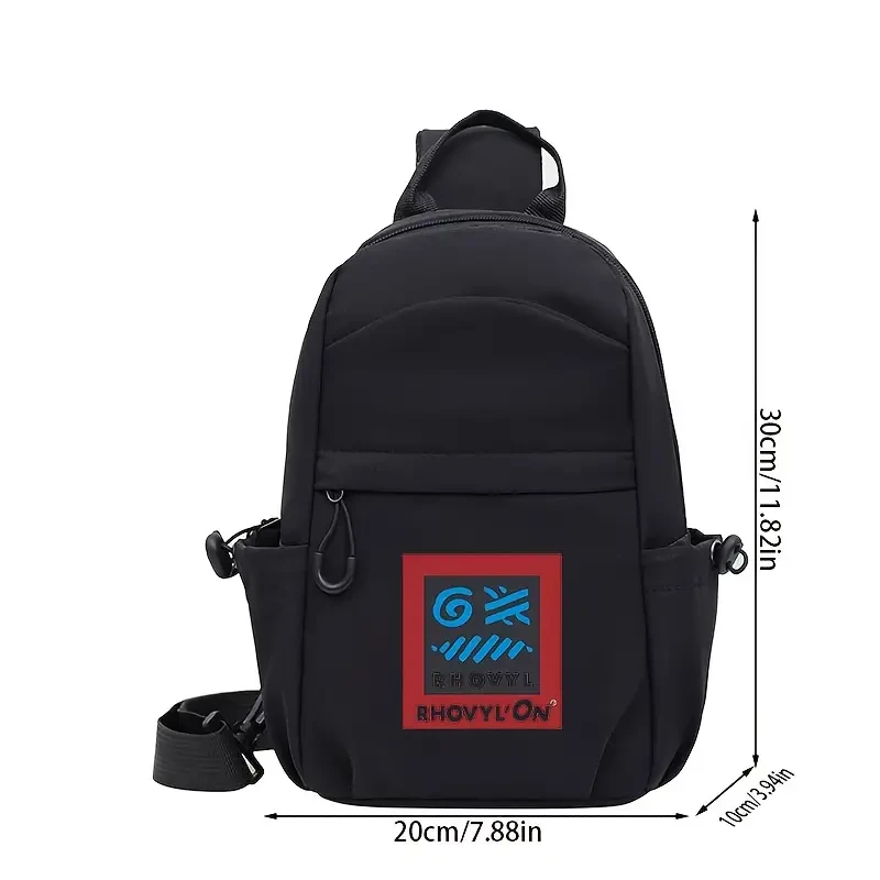 Rhovyl On Brand Logo Crossbody Bag – Trendy, Durable & Everyday Ready