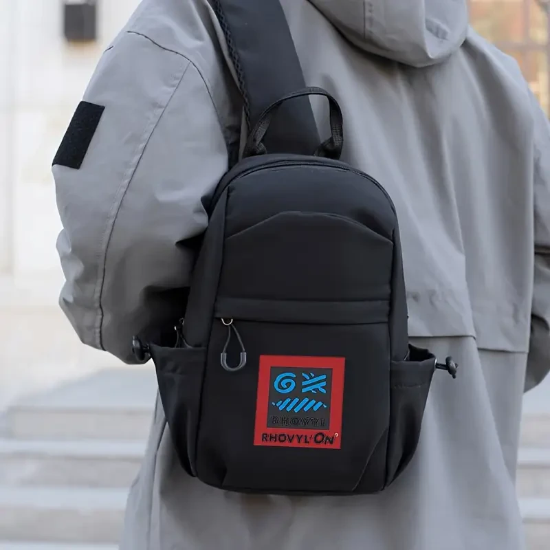 Rhovyl On Brand Logo Crossbody Bag – Trendy, Durable & Everyday Ready